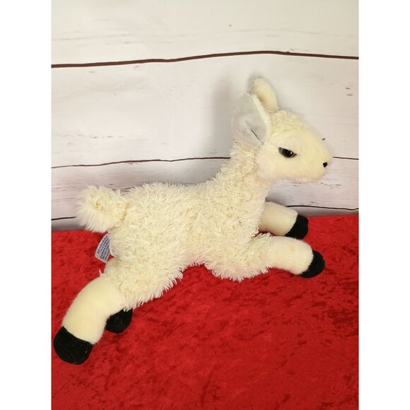 Aurora Llama Plush Flopsie Bean Stuffed Animal Soft 12"‎ - Picture 2 of 6